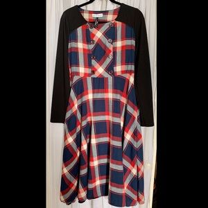Frock Shop tartan flannel dress *with pockets!*
